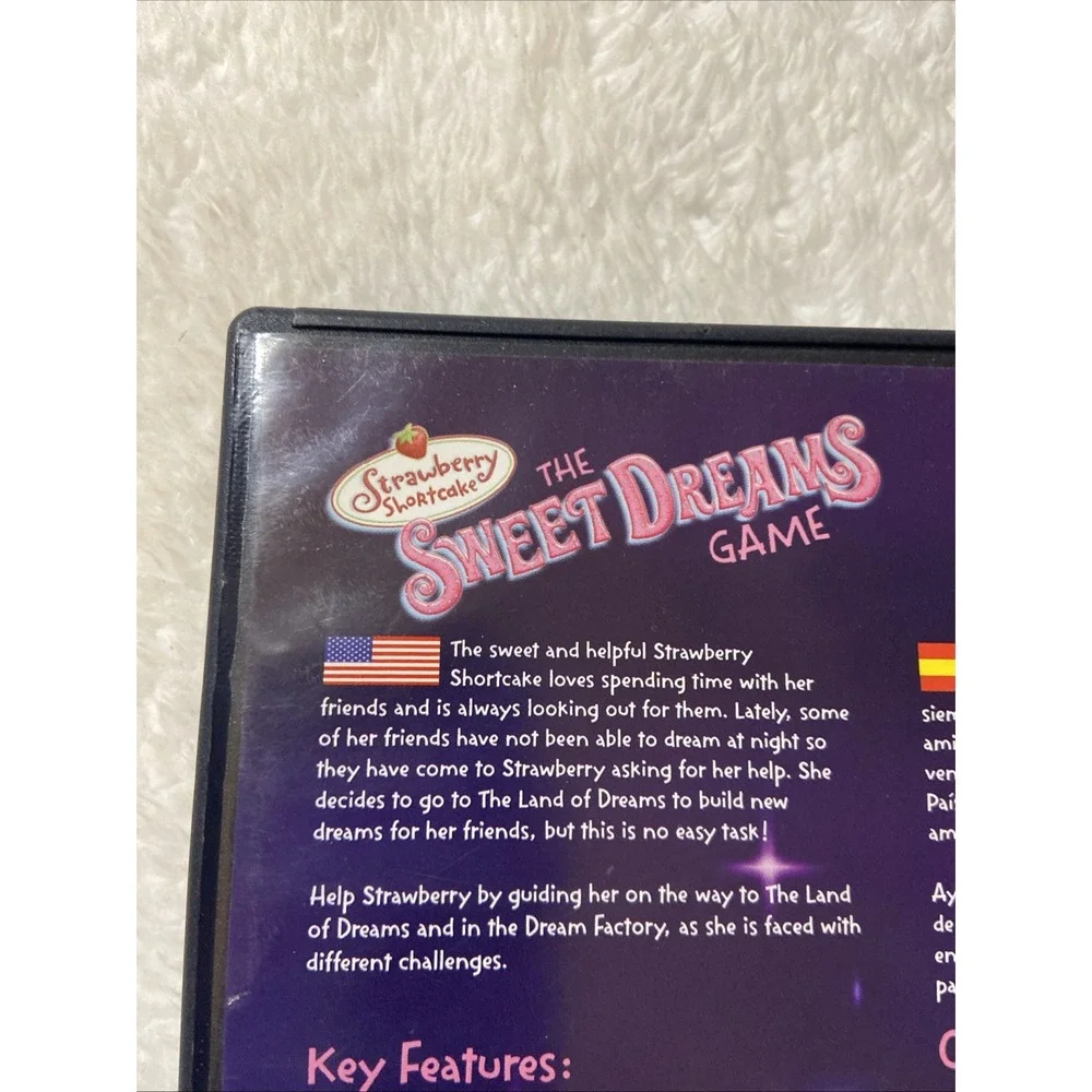 Strawberry Shortcake The Sweet Dreams Game PlayStation 2 CIB Manual Game Factory